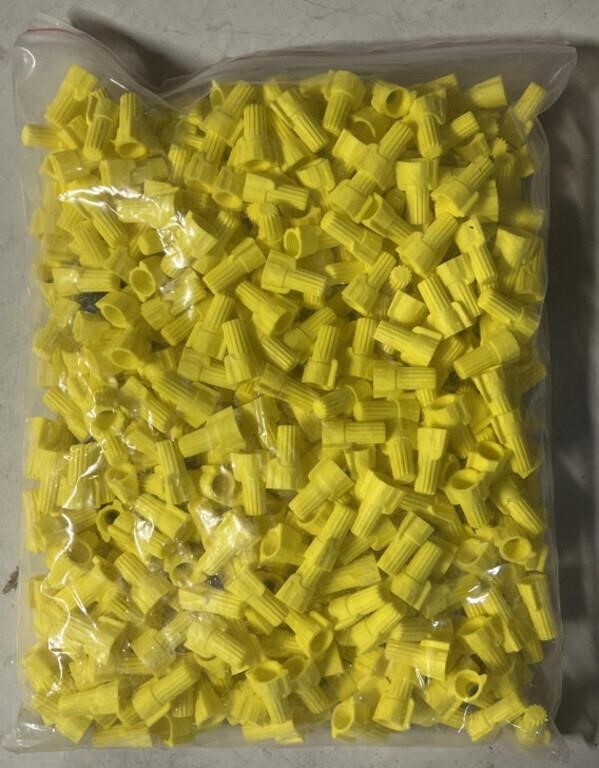 (1) Bag of Yellow Wire Connectors