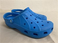 Blue Crocs Size 11