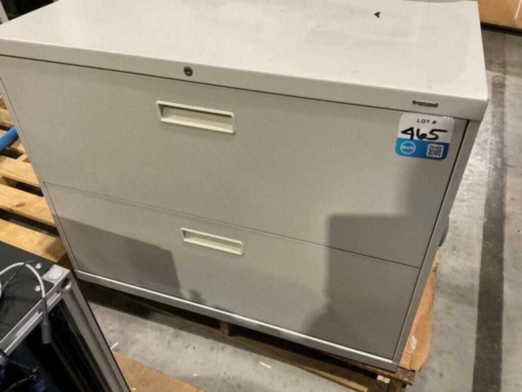 Filing Cabinet with Contents