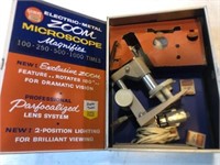 Gilbert USA made science microscope set