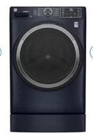 GE Smart Front-Load Washer (Sapphire Blue)