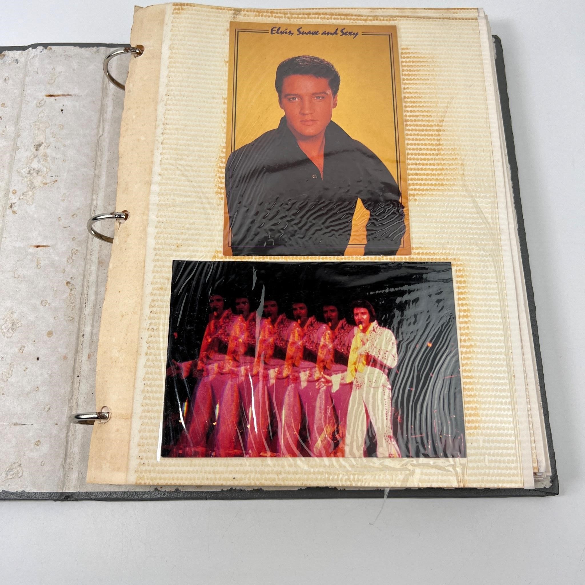 Elvis Memorabilia Album - Ephemera