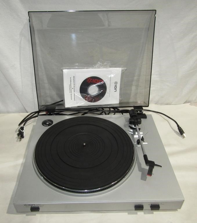 Ion TTUSB05 Usb Turntable Powers Up & Spins