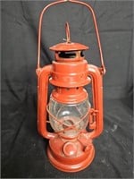 Vintage metal barn decor lantern