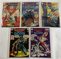 DC Hawk And Dove Lot Nos.2-6 1968-1969