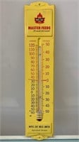 Vintage Maple Leaf Mills Tin Thermometer