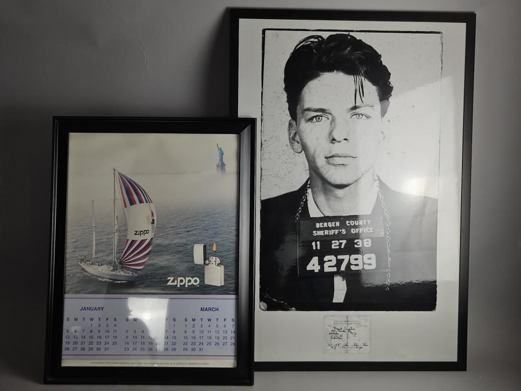 Frank Sinatra Mug Shot Poster and More