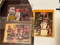 Lot of 3 Second Year Chris Webber Basketball Cards