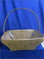 Longaberger 2003 Large Easter Basket.  14” long,