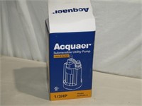 Acquaer Submersible Utility Pump Appears New