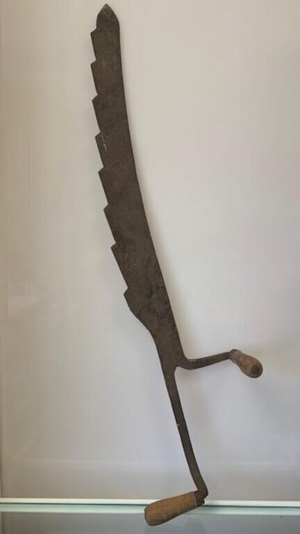 Antique Hay Knife - 34" Long