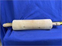 Vintage 17” wooden Rolling Pin.  Hand Made.