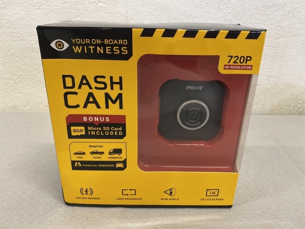 Your On-Board Witness Dash Cam Factory Sealed
