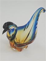 VERY NICE VTG MURANO ROOSTER-GREAT COLORS