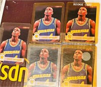 Lot of 5  Chris Webber Basketball Cards