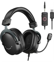 FIFINE PC Gaming Headset, USB Headset with 7.1