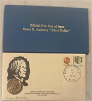 1979 SUSAN B. ANTHONY DOLLAR ***1st DAY OF ISSUE-