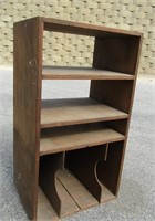 Wood Stereo / Record Holder 36" T x 20" W x 15" D