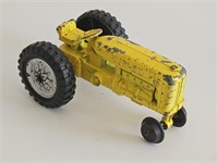 COOL VTG YELLOW HUBLEY TRACTOR-GOOD SHAPE FOR AGE