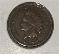 1905 INDIAN HEAD CENT (VG)