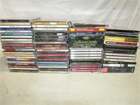 Approx 60 Unchecked CD's Mixed Genre