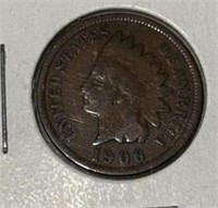 1906 INDIAN HEAD CENT (VG)