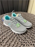 Sport Sketchers Grey and Blue Size 6