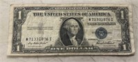 SERIES "1935-F" $1.00 SILVER CERTIFICATE