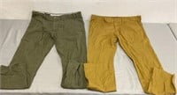 Ralph Lauren Polo & J.Crew Pants Size 35x32