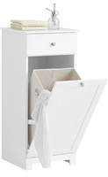 $100 Haotian BZR21-W, White  Laundry Cabinet
