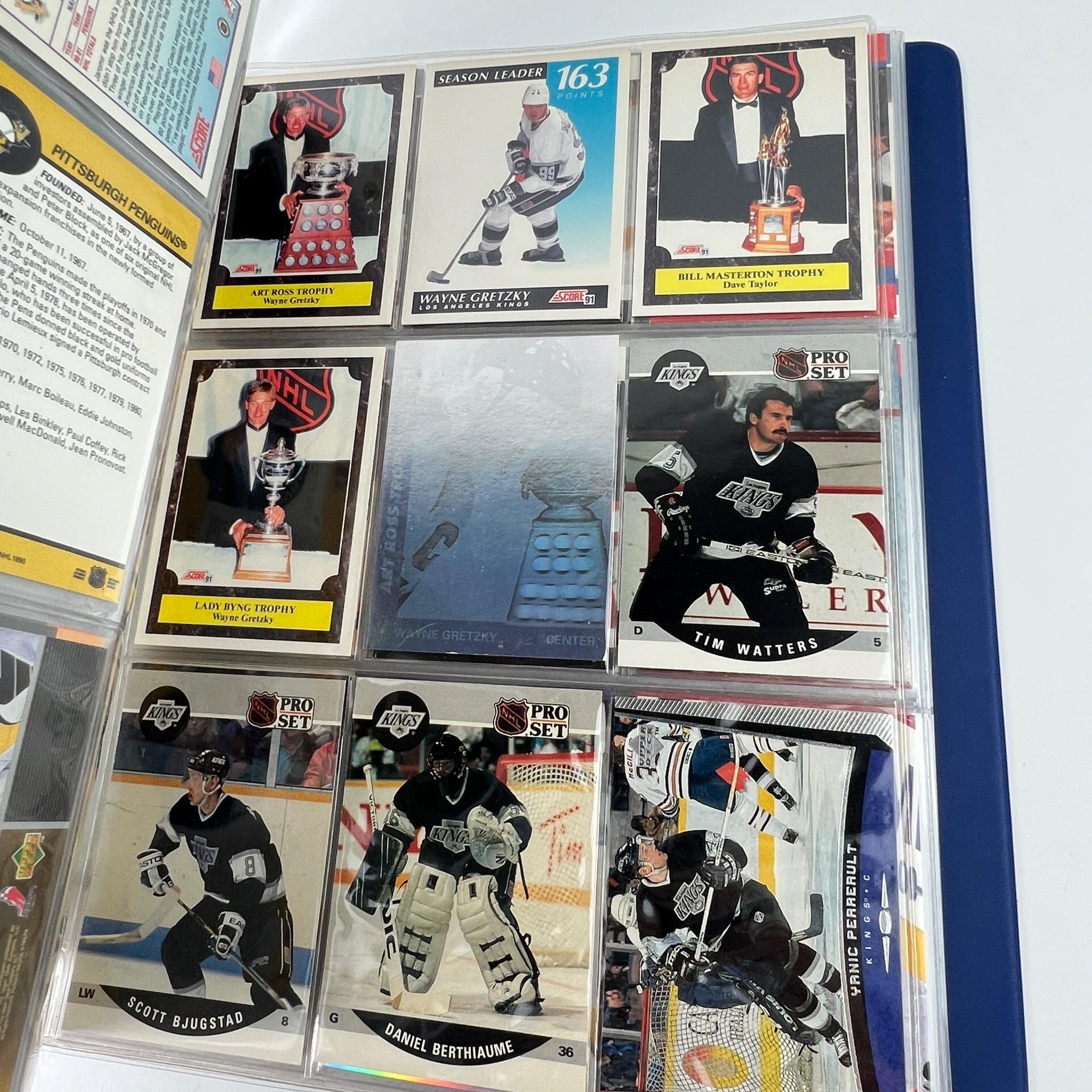 NHL Hockey Cards Album - Wayne Gretzky, Jagr, etc