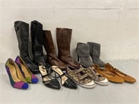 7 Pairs Of Women’s Shoes Size: 9