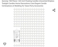 MSRP $33 100 Floating Candles