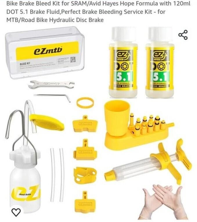 MSRP $23 Bike Brake Bleed Kit