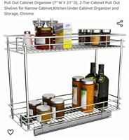 MSRP $60 Pull Out Cabinet Organizer