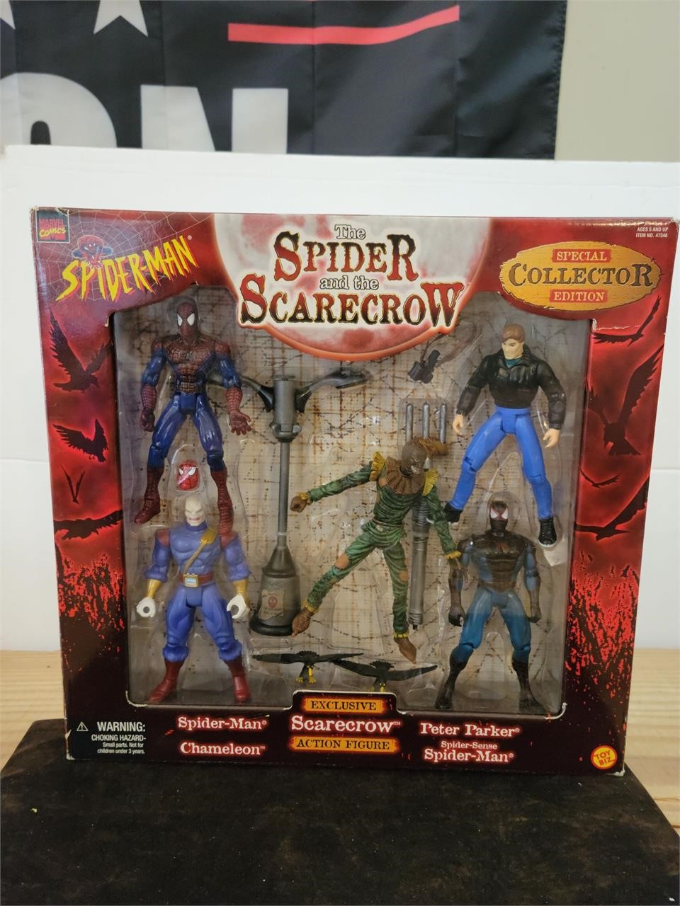 Spider-man The Spider and the Scarecrow Set