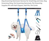 MSRP $20 Dog Grooming Hammock