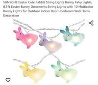 MSRP $10 Bunny String Lights