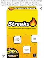 MSRP $24 Streaks Adult Party Game