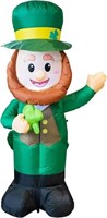 MSRP $30 FUNPENY 4ft Inflatable St Paddy's Leprecn
