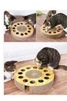 MSRP $20 Cat Toy w/Scratching Pad & Jingly Bells