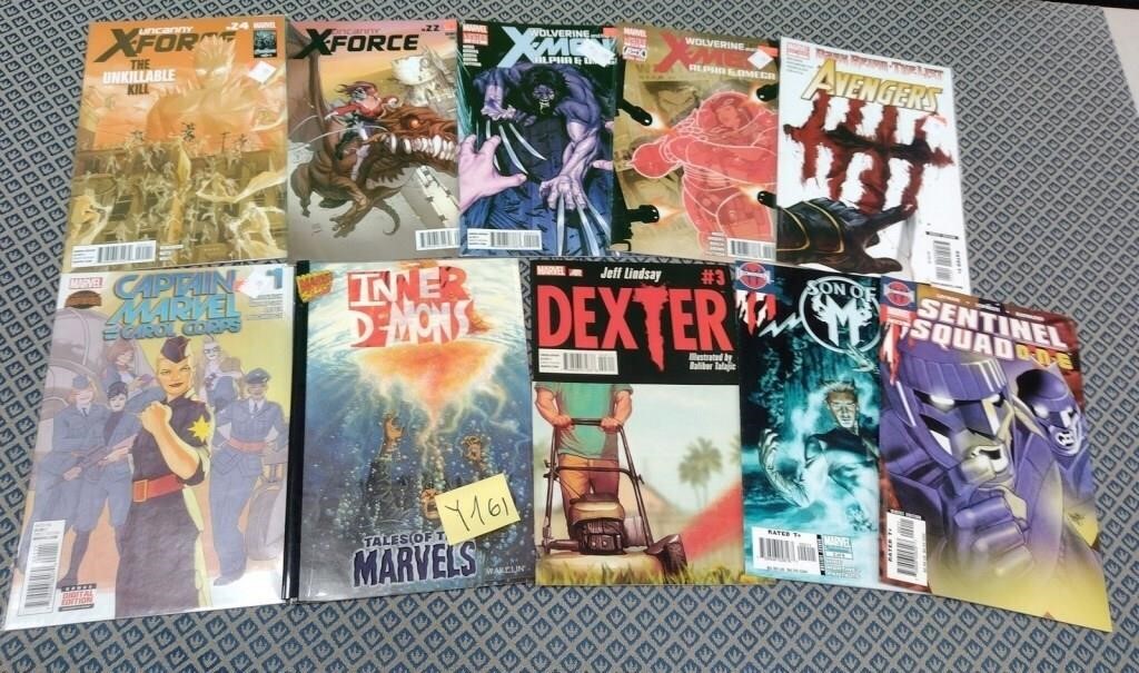 N - MIXED LOT OF COMIC BOOKS (Y161)
