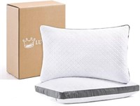 LUXE LINEN Pillows Queen Size Set of 2