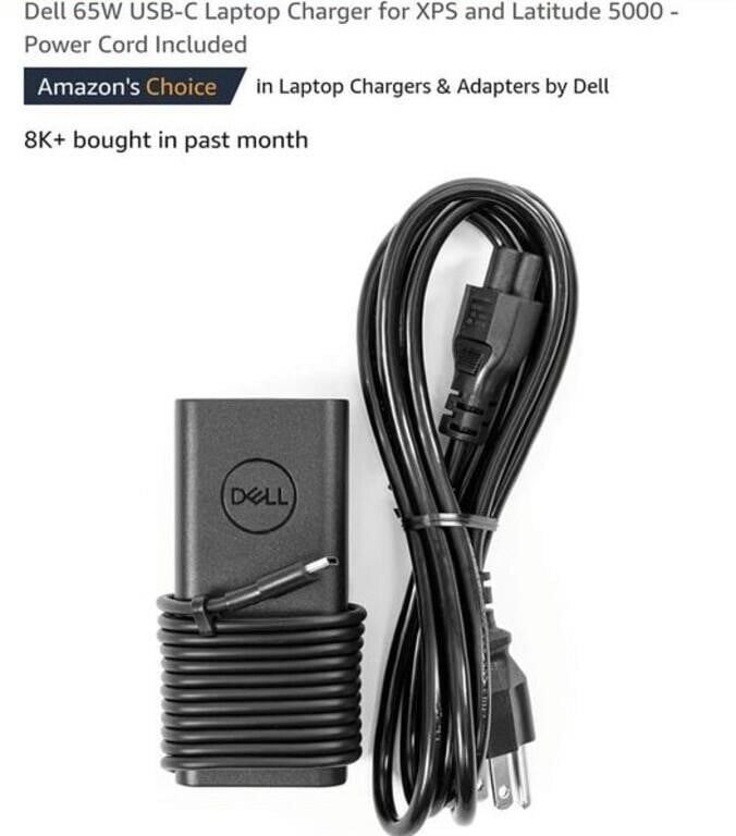 MSRP $15 Generic no Dell USB Charger