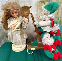 11 - SANTA DOLLS & ANGEL DOLL (Y125)