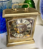 HOWARD MILLER WESTMINSTER CHIME CARRIAGE CLOCK