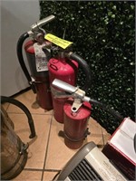 RED FIRE EXTINGUISHER S