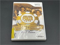 World Series Poker 2007 Ed Wii Video Game