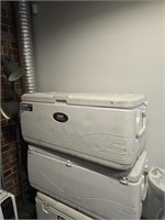 LARGE WHITE  COOLERS