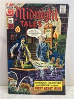 1972 Charlton Comics Midnight Tales Rare Horror